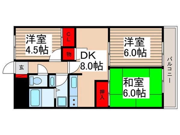 サクシードの物件間取画像